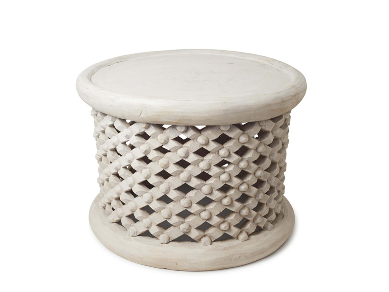 60cm white bamileke