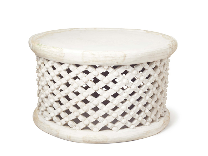 80cm white bamileke