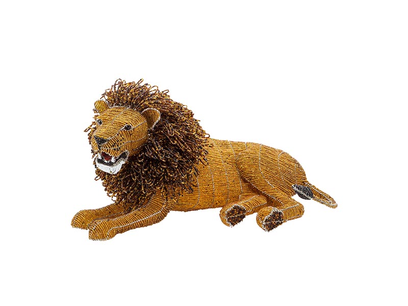 Masterpiece Bead and Wire Lion