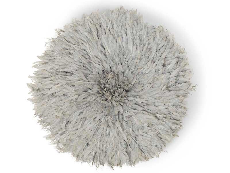 Juju Feather Hat Grey