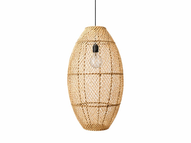 Malawi Cane Cone Pendant  MAL-LIGHT-38