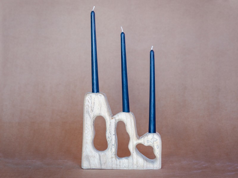 Blue Gum Candle holder - 2