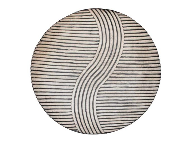 Bamileke Carved Wood Shield - 6 Bamileke Carved Wood Shield - 6