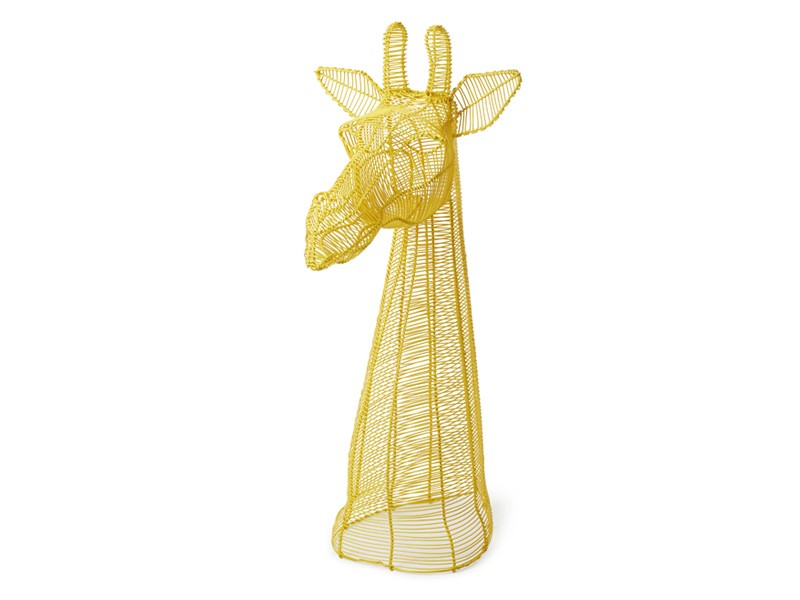 Yellow Giraffe Bust