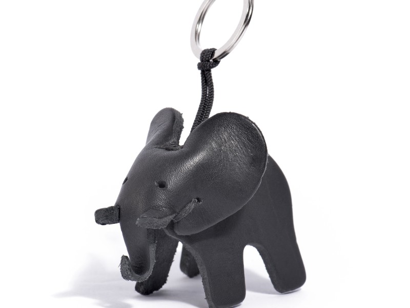 African Creative :: Elephant Key Ring | Handcrafted African Animal Keychain