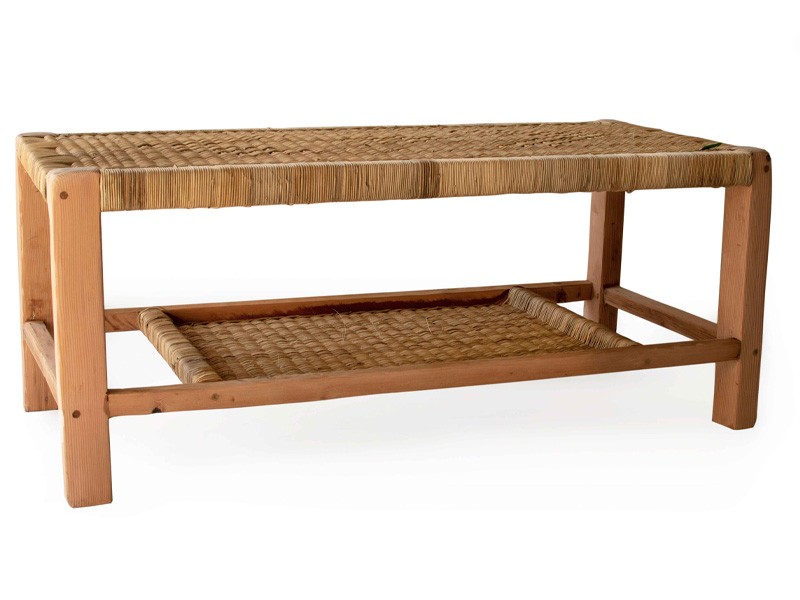 Malawi Coffee Table with shelf