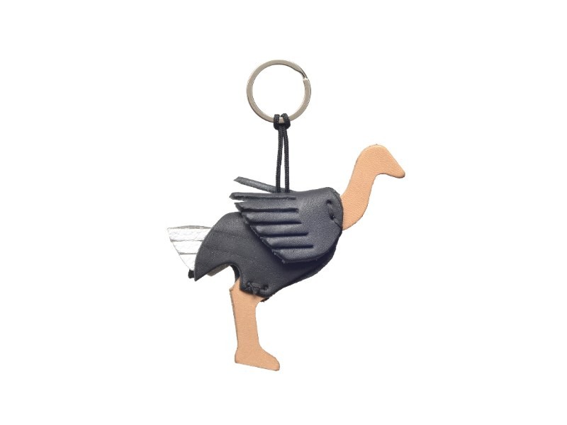 Ostrich Key Ring