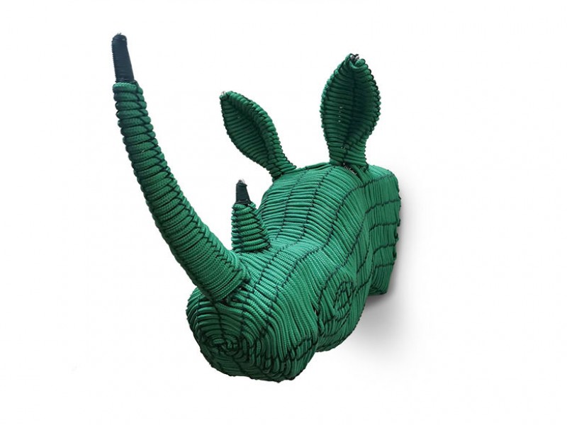 Rope Rhino Head - Mini