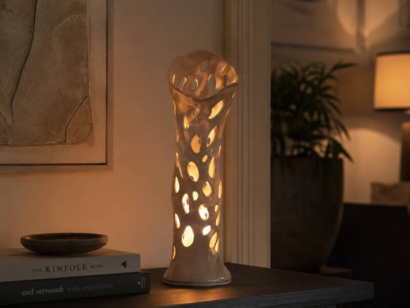 Ceramic Light Sculpture 