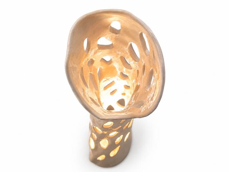 Ceramic Light Sculpture 