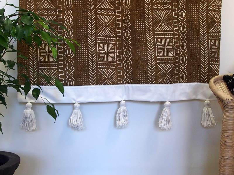 Mudcloth wall hanging