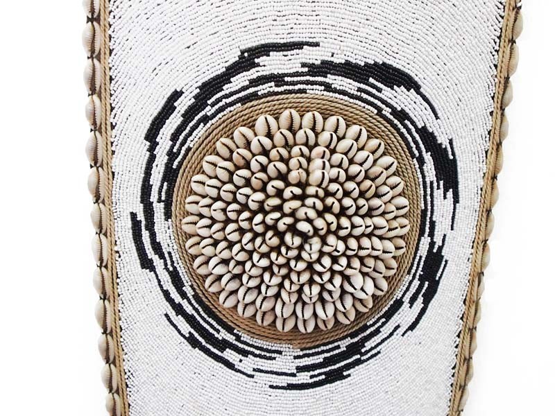 African Creative :: Rectangle Beaded Shield - 4
