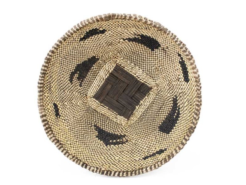 Recycled Plateau Winnowing Basket - Small