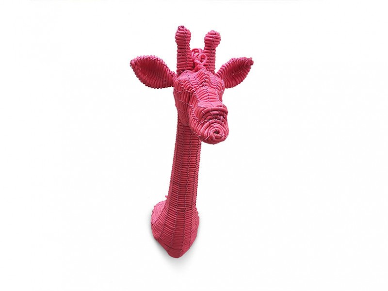 Rope Giraffe Head Mini