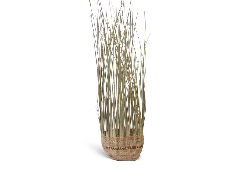 Tassel Basket_Natural_Medium