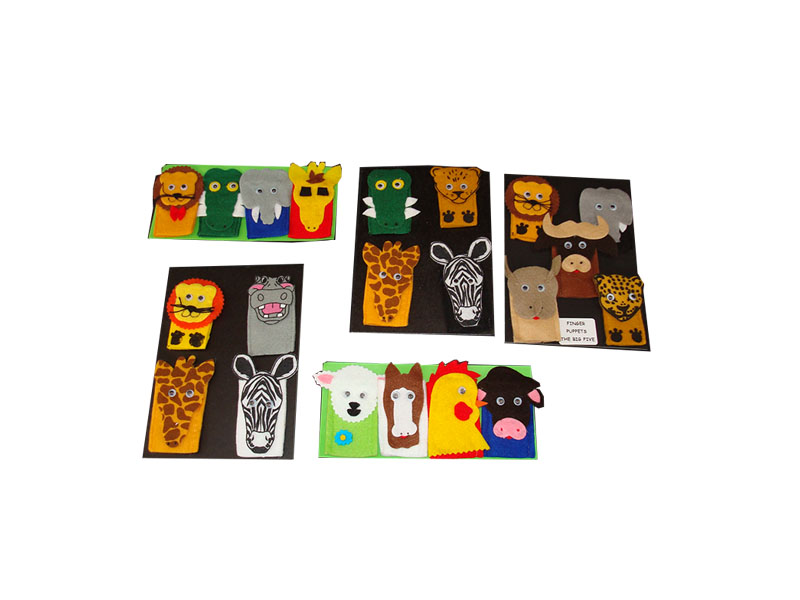 Big 5 Finger Puppets (Set Of 5)