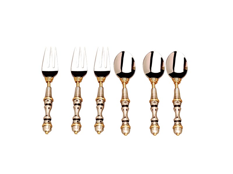 6 Teaspoons / 6 Pastry Forks